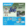 Playmobil 1969 vespa 150 sprint veloce blauw - 71623