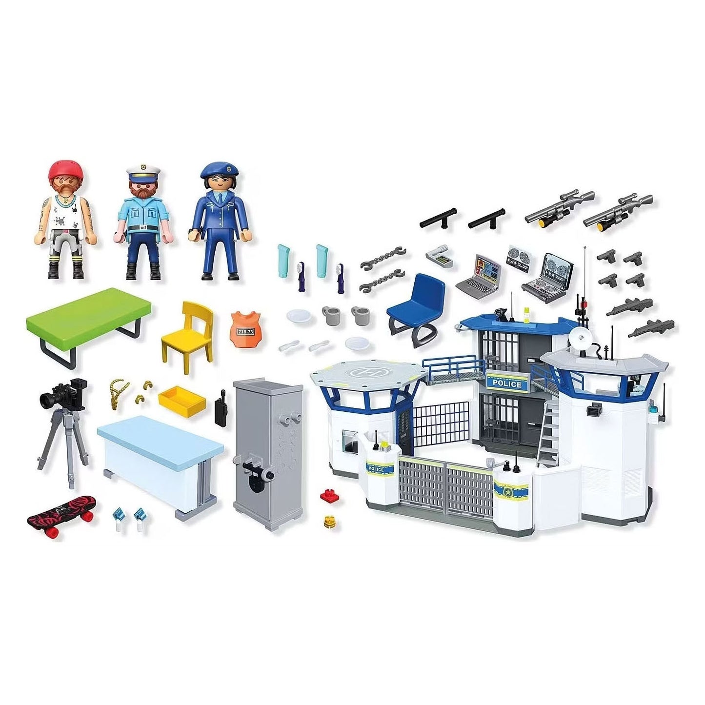 Playmobil city action politie commandocentrum - 71874