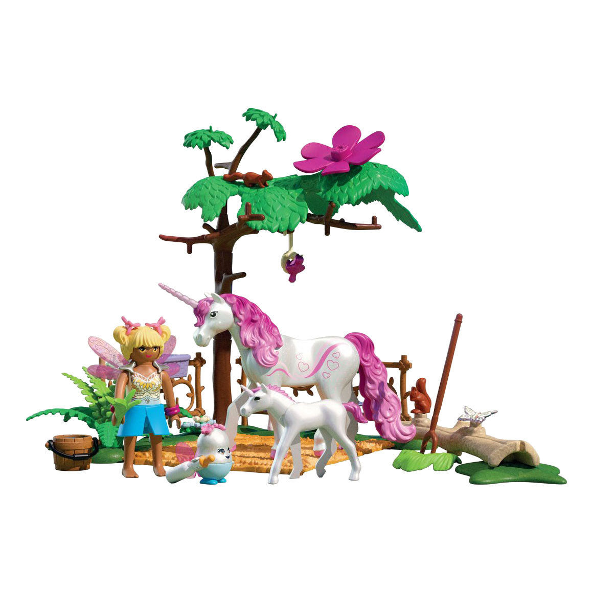 Playmobil magische eenhoornstal voor moeder en veulen - 7184