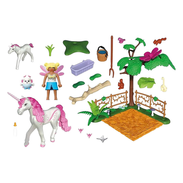 Playmobil magische eenhoornstal voor moeder en veulen - 7184