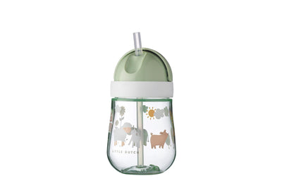 Mepal rietjesbeker mio 300ml - little farm