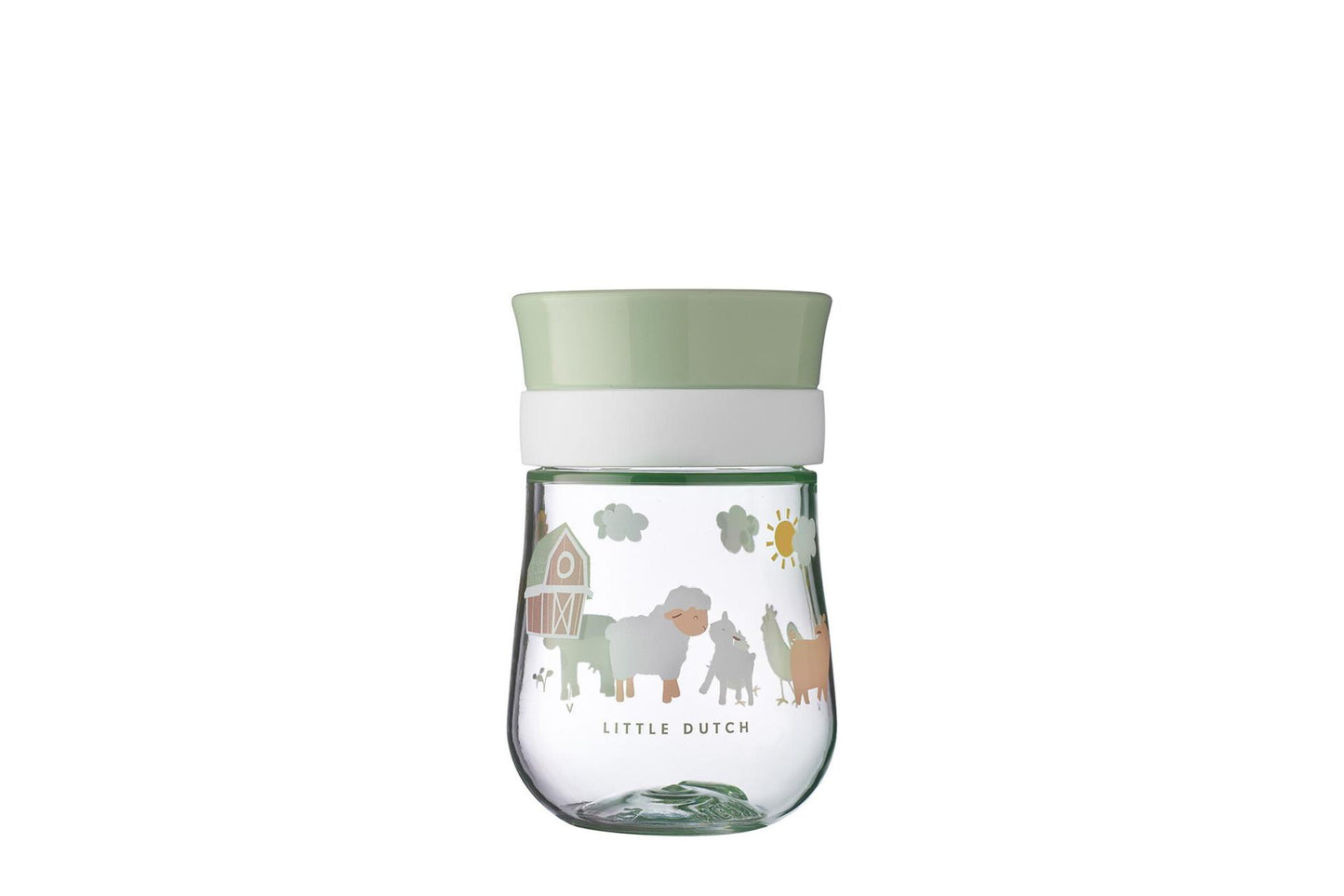 Mepal mio 360° oefenbeker little dutch - 300 ml - makkelijk vast te houden - kinderservies - little farm