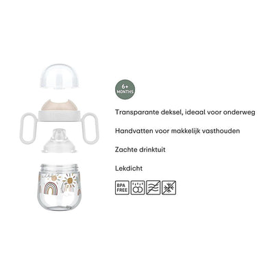 Mepal mio antilektuitbeker little dutch - 200 ml - makkelijk vast te houden - kinderservies - little farm