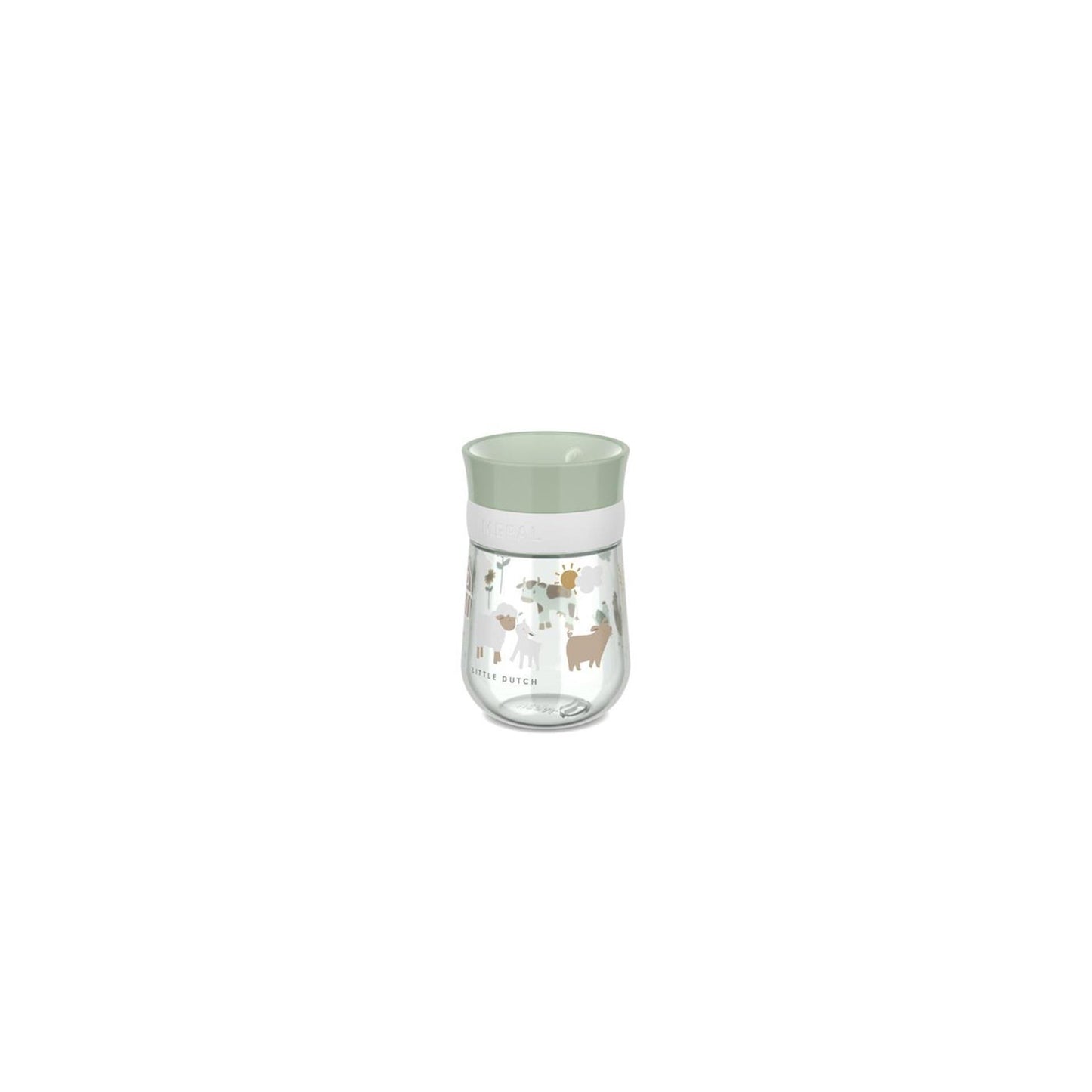 Mepal mio 360° drinkbeker little dutch - 300 ml - makkelijk vast te houden - kinderservies - little farm
