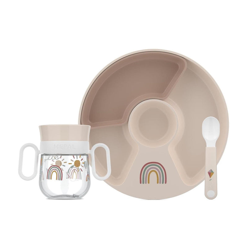 Mepal sunshine rainbow babyservies