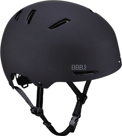 Bbb cycling wave kinderhelm fiets - 8 tot 12+ jaar - lichtgewicht - verstelbaar - wasbare padding - fietshelm meisjes en jongens - fietshelm kinderen volwassenen - mat zwart - medium: 56-58 cm - bhe-150