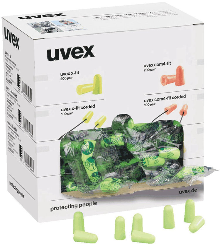 Uvex oordopjes x-fit - 200 paar