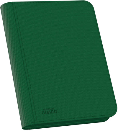 Ultimate guard zipfolio 160 8-pocket xenoskin - green