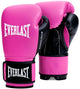Everlast powerlock og training (kick)bokshandschoenen klittenband, roze zwart, 12-oz