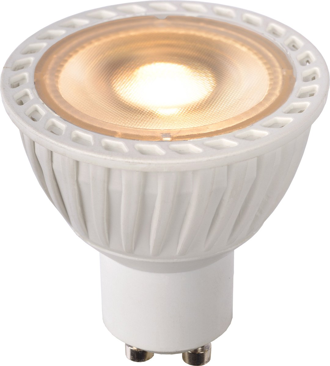 Lucide mr16 - led lamp - ø 5 cm - led dim to warm - gu10 (mr16) - 1x5w 2200k 3000k - wit