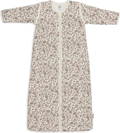 Jollein baby slaapzak winter met afritsbare mouw 110cm retro flowers - winterslaapzak