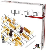 999games gigamic - quoridor mini - abstract strategisch spel - nl gb fr de es it - afbeelding 1