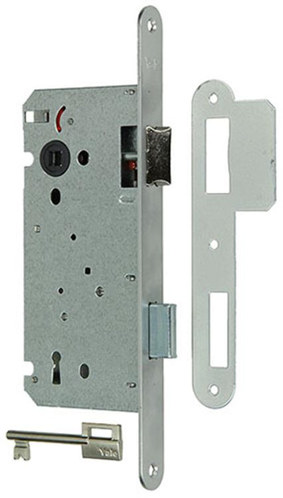 Yale 1019030 - 1 dubb.insteekslot afger.hk. l r a1353 60mm | 3 stuks