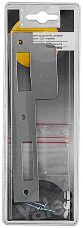 Yale 1019062 - 1 vlakke sluitplaat serie 53 r l | 3 stuks