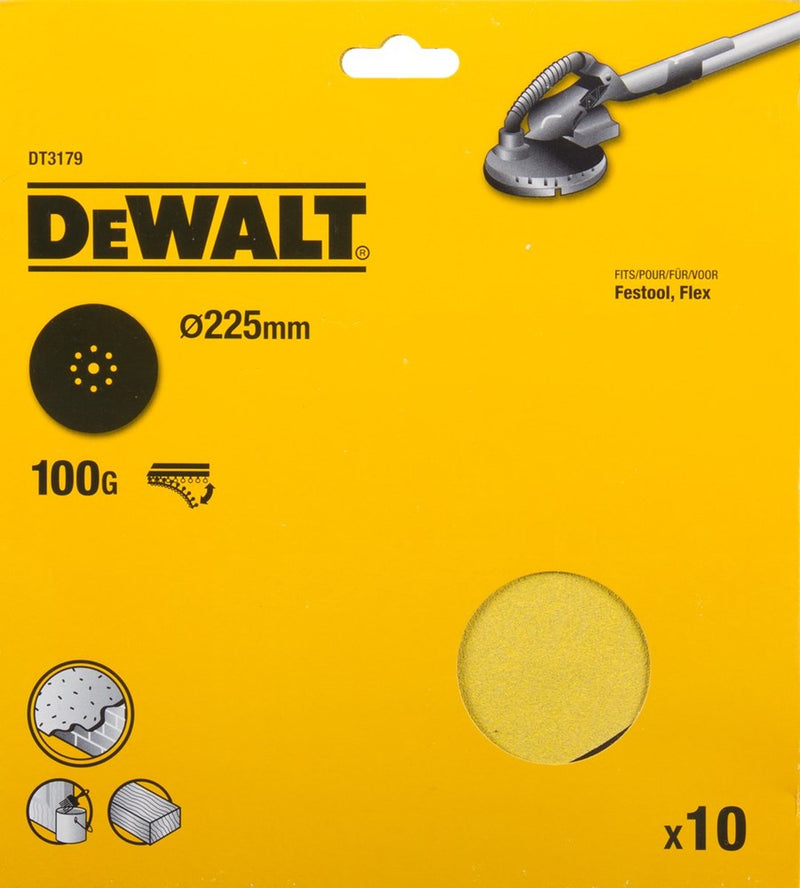 Dewalt dt3179 schuurschijf 225mm ve=10