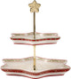 Merkloos sans marque villeroy boch winter bakery delight etagère hulst 25,5 cm