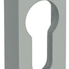 Yale 1019119 - 1 beveiliging profielcil.pz 9mm alu-wit | 3 stuks