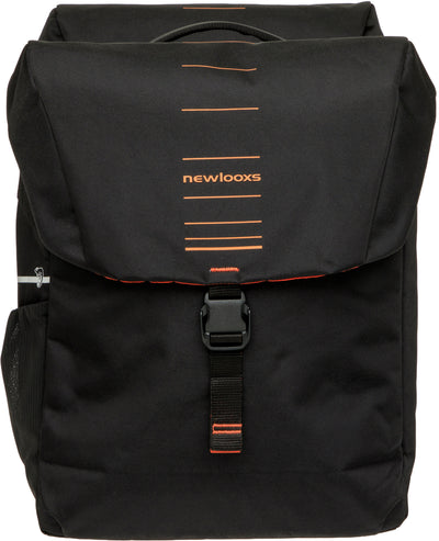 Newlooxs tas new looxs vigo dubbel | zwart oranje | rt 2.0 | 40l