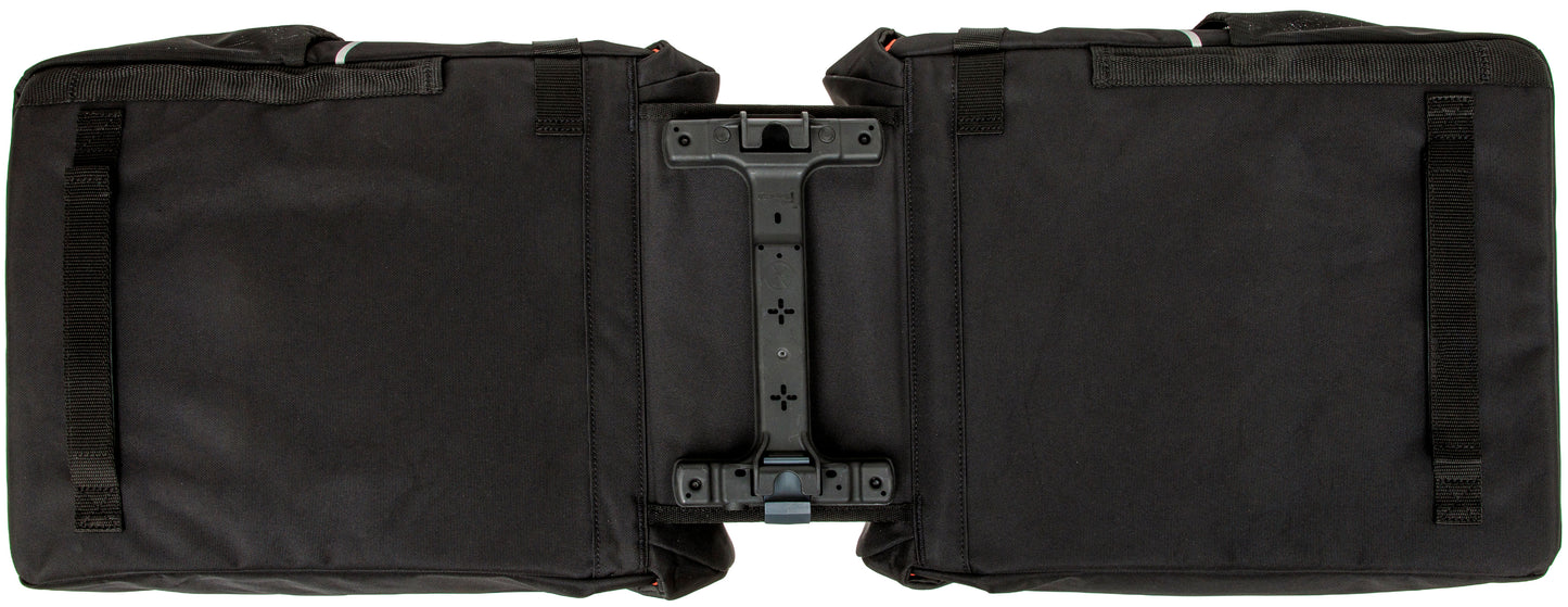 Newlooxs tas new looxs vigo dubbel | zwart oranje | rt 2.0 | 40l