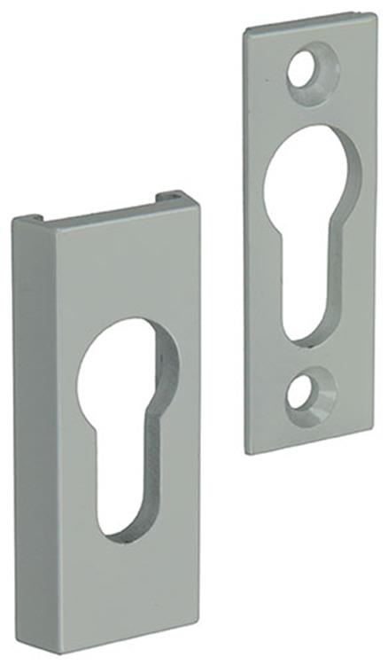 Yale 1019119 - 1 beveiliging profielcil.pz 9mm alu-wit | 3 stuks