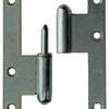Yale 1019128 - 3 stalen paumellen bichromaat l 110x70mm | 5 stuks
