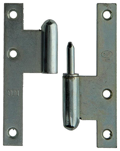 Yale 1019129 - 3 stalen paumellen bichromaat r 110x70mm | 5 stuks