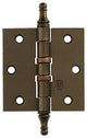 Yale 1019139 - 3 scharnieren met kogellager verbronsd vaasknop 76x76mm | 5 stuks