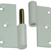 Yale 1019140 - 3 paumellen alu wit afger.hoeklinks 80x80mm | 5 stuks