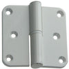 Yale 1019141 - 3 paumellen alu wit afger.hoekrechts 80x80mm | 5 stuks
