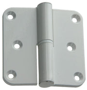 Yale 1019141 - 3 paumellen alu wit afger.hoekrechts 80x80mm | 5 stuks - afbeelding 2