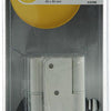 Yale 1019141 - 3 paumellen alu wit afger.hoekrechts 80x80mm | 5 stuks