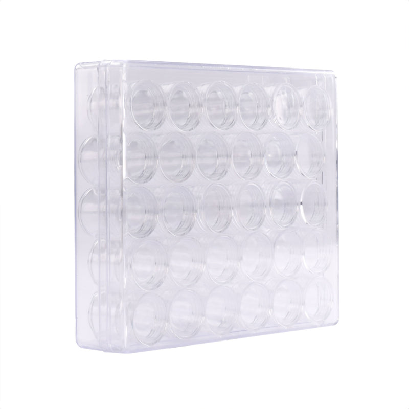Vaessen creative • opbergbox 30 potjes