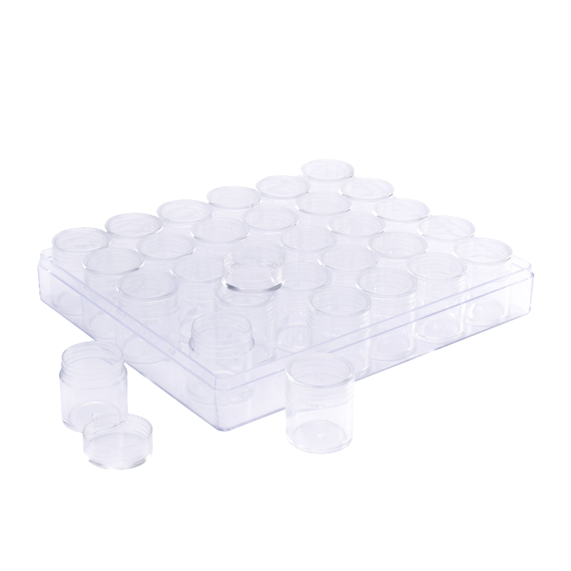 Vaessen creative • opbergbox 30 potjes