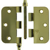 Yale 1019152 - 3 vaasknopscharnier vermess. afger.hoek 76x76mm | 2 stuks