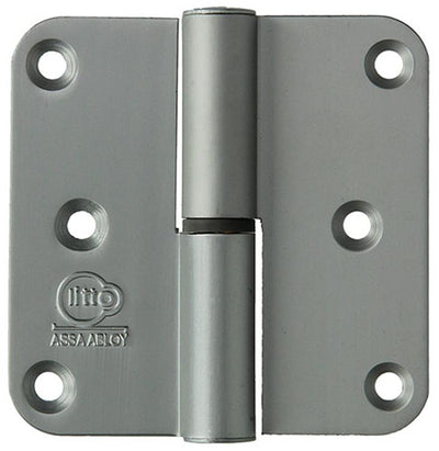 Yale 1019154 - 3 paumellen alu natuur afger. hoek links 80x80mm | 5 stuks