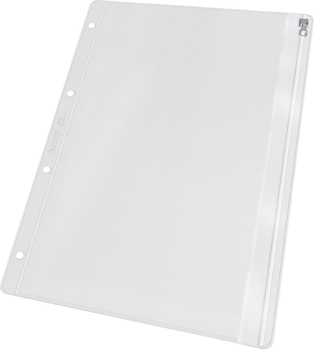 Esselte leitz premium showtas a4 pvc - met schuifsluiting - accessoiremap - 4-gaats - 25 stuks - transparant