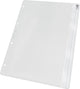Esselte leitz premium showtas a4 pvc - met schuifsluiting - accessoiremap - 4-gaats - 25 stuks - transparant