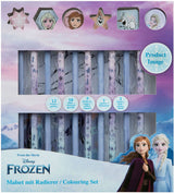 Undercover kleurset met gummen frozen, 29dlg. - afbeelding 1