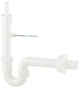 Kirchhoff ks buissifon voor wasmachine - wit - 1 1 2 x 40 mm - met 3 4 apparaataansluiting