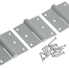 Yale 1019160 - 3 paumellen alu wit rechte hoek rechts 80x80mm | 5 stuks