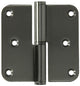 Yale 1019161 - 3 paumellen inox, afger.hoekenlinks 80x80mm | 5 stuks