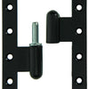 Yale 1019163 - 3 zware paumellen zwart geplast.links 110x80mm | 5 stuks