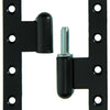 Yale 1019164 - 3 zware paumellen zwart geplast.rechts 110x80mm | 5 stuks