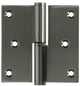 Yale 1019167 - 1 roestvrij stalen paumel rechts met rechte hoek 80 x 82 | 5 stuks