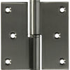 Yale 1019168 - 1 roestvrij stalen paumel links met rechte hoek 80 x 82 | 5 stuks