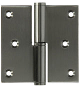 Yale 1019168 - 1 roestvrij stalen paumel links met rechte hoek 80 x 82 | 5 stuks - afbeelding 1