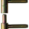 Mack 1019176 - 2 raaminboorpaumellen gebichromateerd 13x48mm | 5 stuks