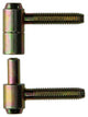 Mack 1019176 - 2 raaminboorpaumellen gebichromateerd 13x48mm | 5 stuks