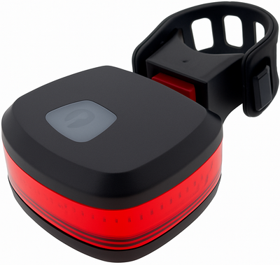 Ikzilight achterlicht tosti 40 cob led, usb-oplaadbaar