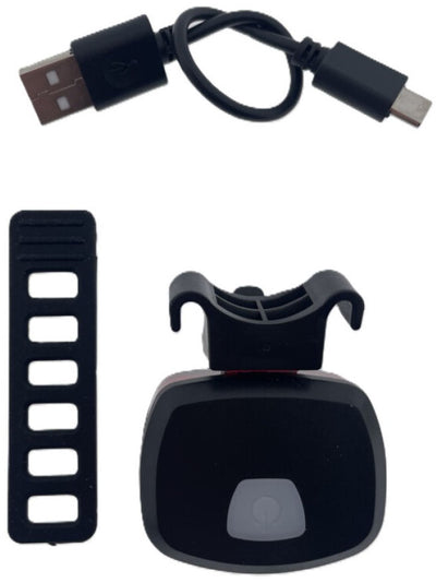 Ikzi koplamp light tosti 40 cob led, usb-oplaadbaar